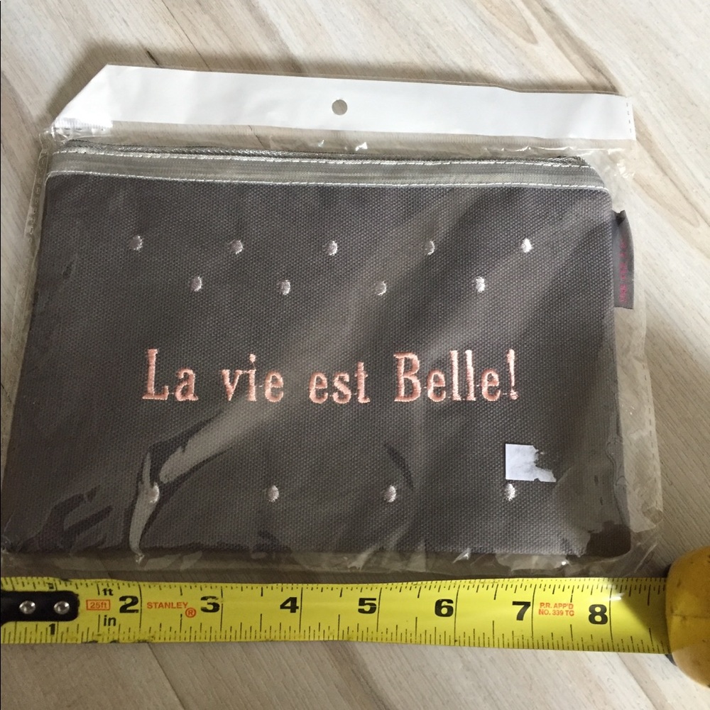 Cosmetic bag in cotton